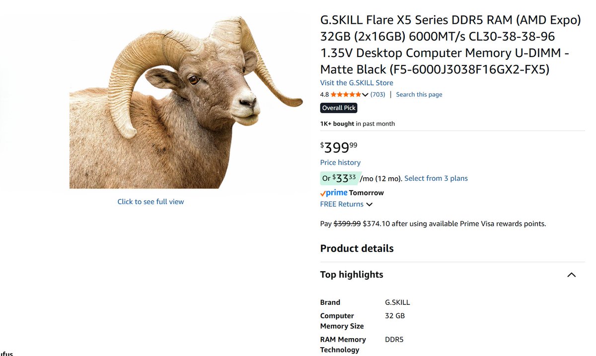 RAM prices are insane! #RAM #DRAM