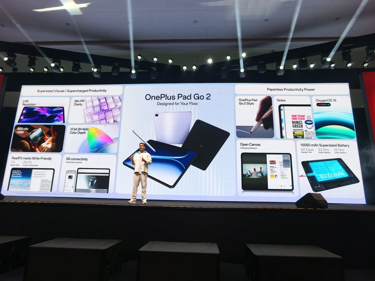 stufflistings's tweet photo. OnePlus Pad Go 2 overview.

#RiseAsOne #OnePlus15R #OnePlusPadGo2 #PowerOnLimitsOff https://t.co/mpoPuPAxJE