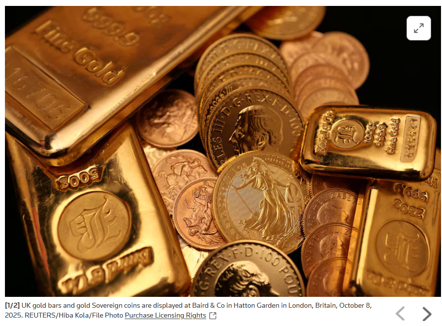Gold’s On a Roll, &amp; Many Analysts Forecast the Shine to Continue into 2026 ✨

📈 After posting its biggest gain since 1979, #gold hit record highs in 2025 on strong central bank demand, macro uncertainty &amp; investor hedging.

🏦  Major firms now see prices pushing toward