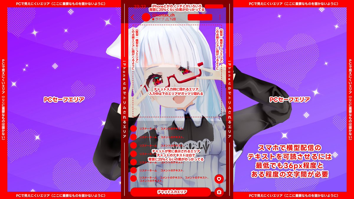 こういうこと。 画面構成激ムズだと思う。