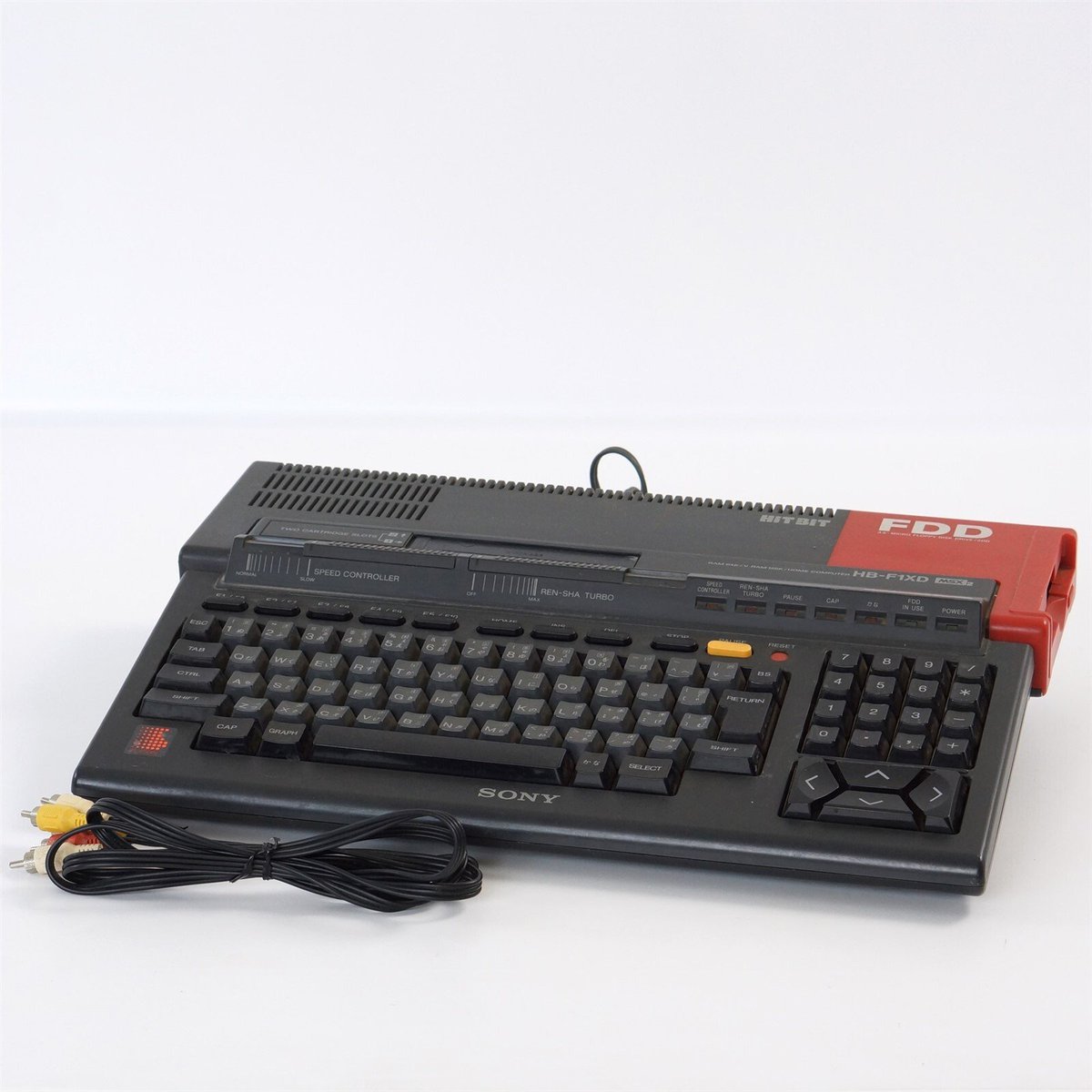 MSX2/2+ HitBit機 みたく 右側面に3.5㌅ フロッピーディスクドライブが