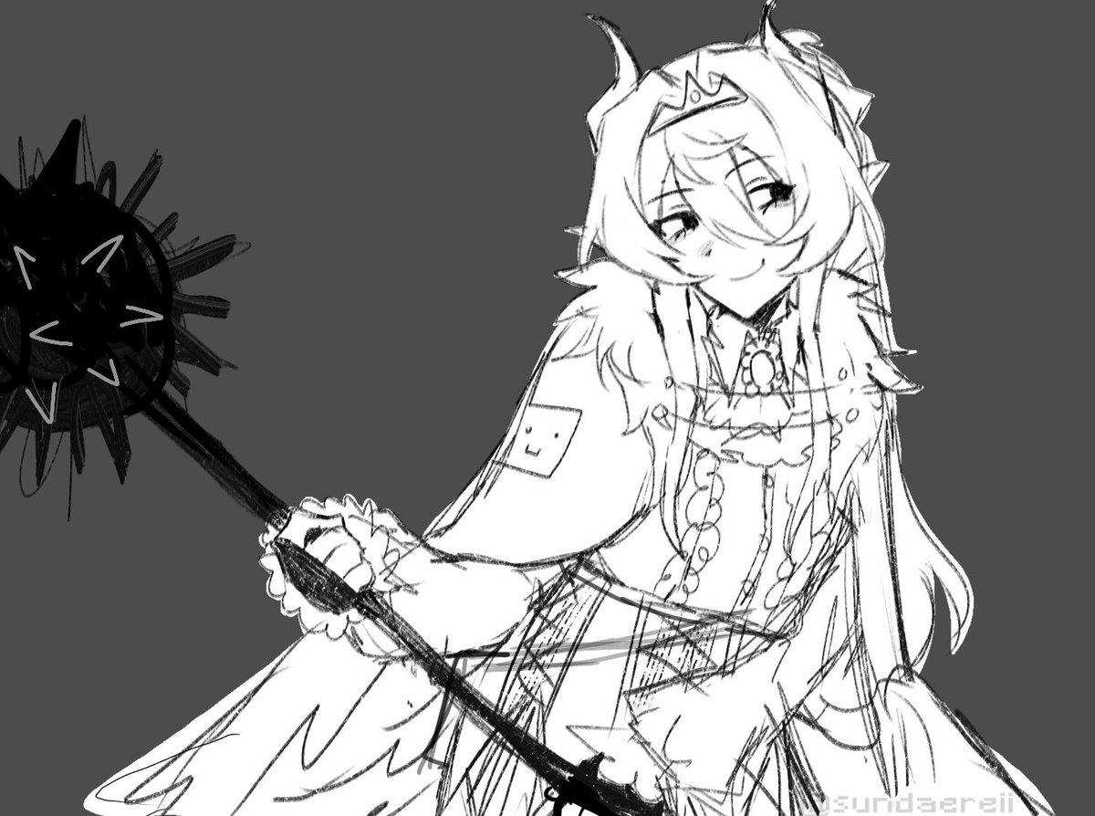 sundaereii's tweet photo. ignore the mace... #wemmbufanart https://t.co/5qix7Xr1u8