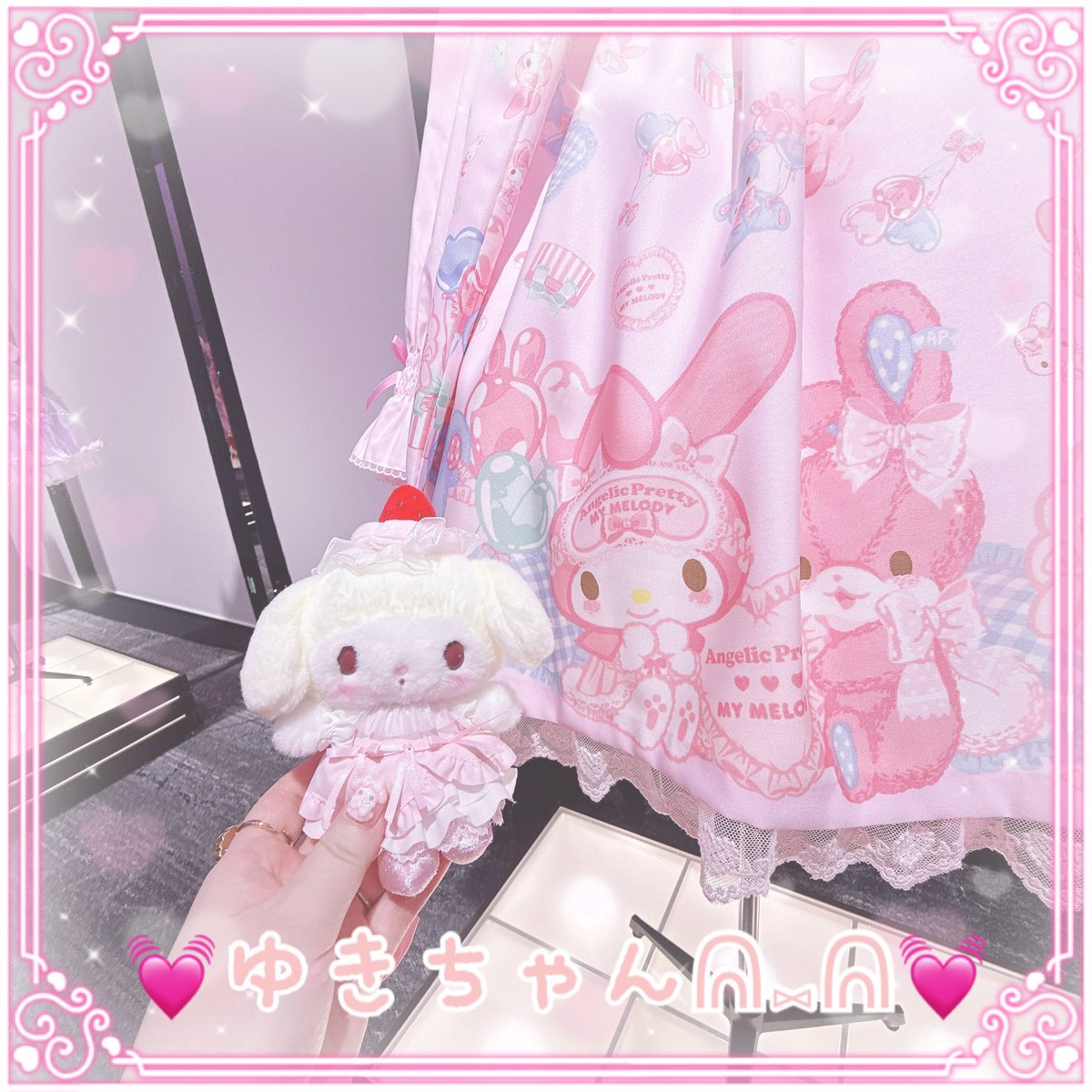 AngelicPretty サンリオ wish me mall コラボ JSK AngelicPretty サンリオ wish me mall コラボ JSK Angelic Pretty