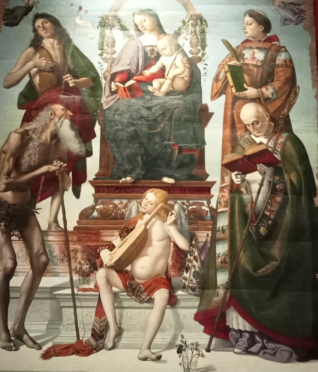 #Perugia #MuseodelCapitolo voor de tentoonstelling van #Raffaello maar er was ook werk van Signorelli, Perugino en Duccio.