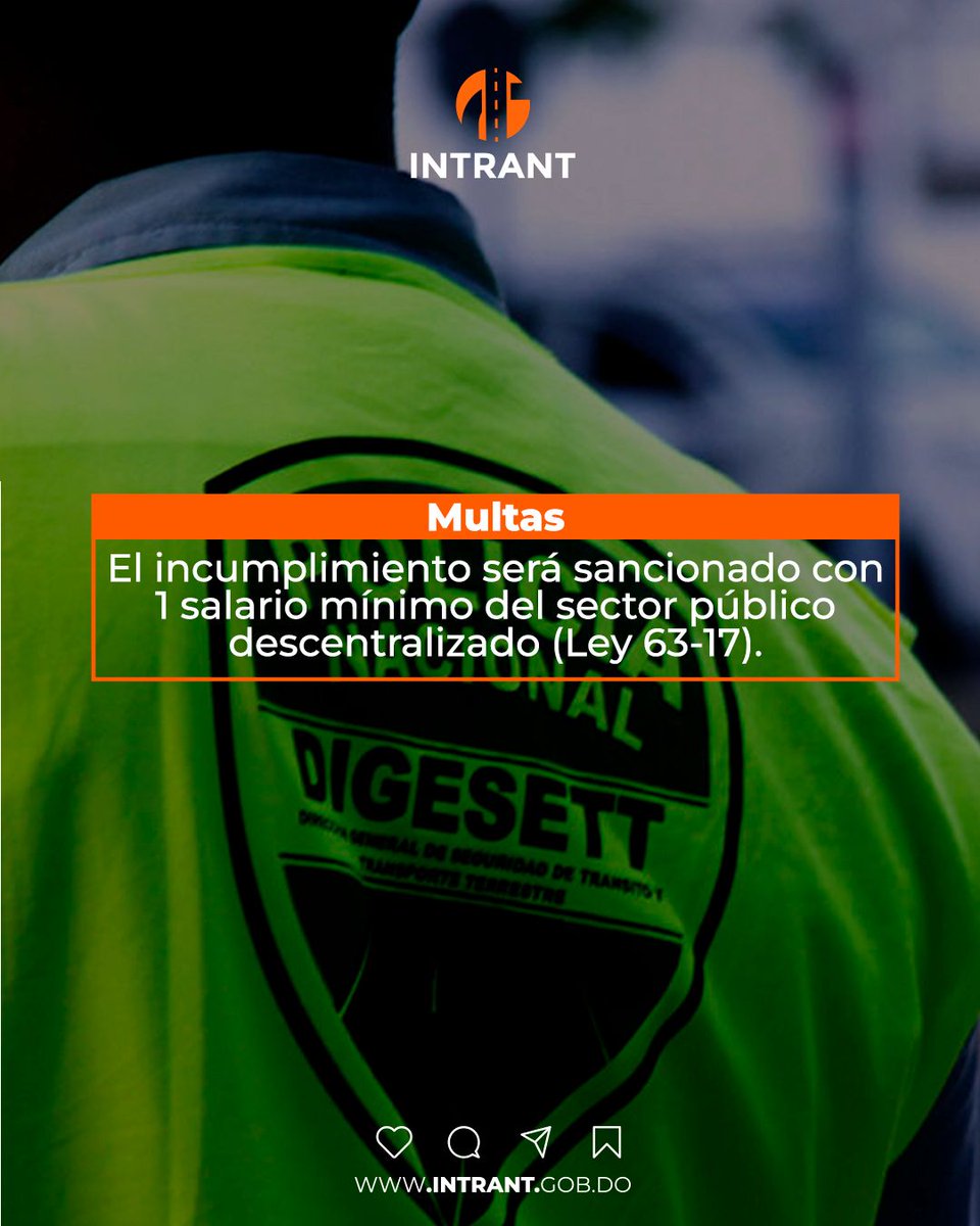 Instituto Nacional de Tránsito y Transporte tweet media