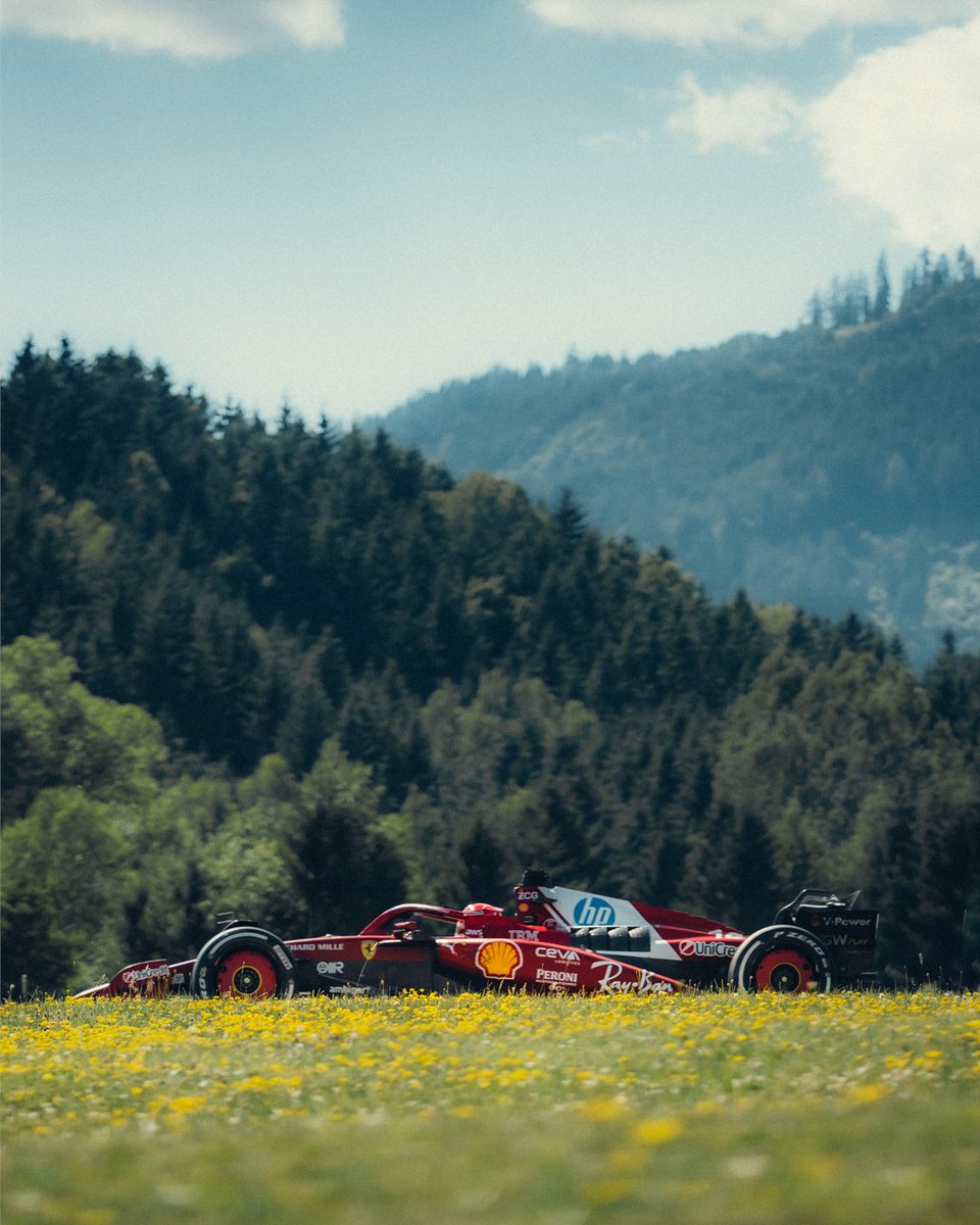 ScuderiaFerrari's tweet image. Where did the warm weather go? 😩