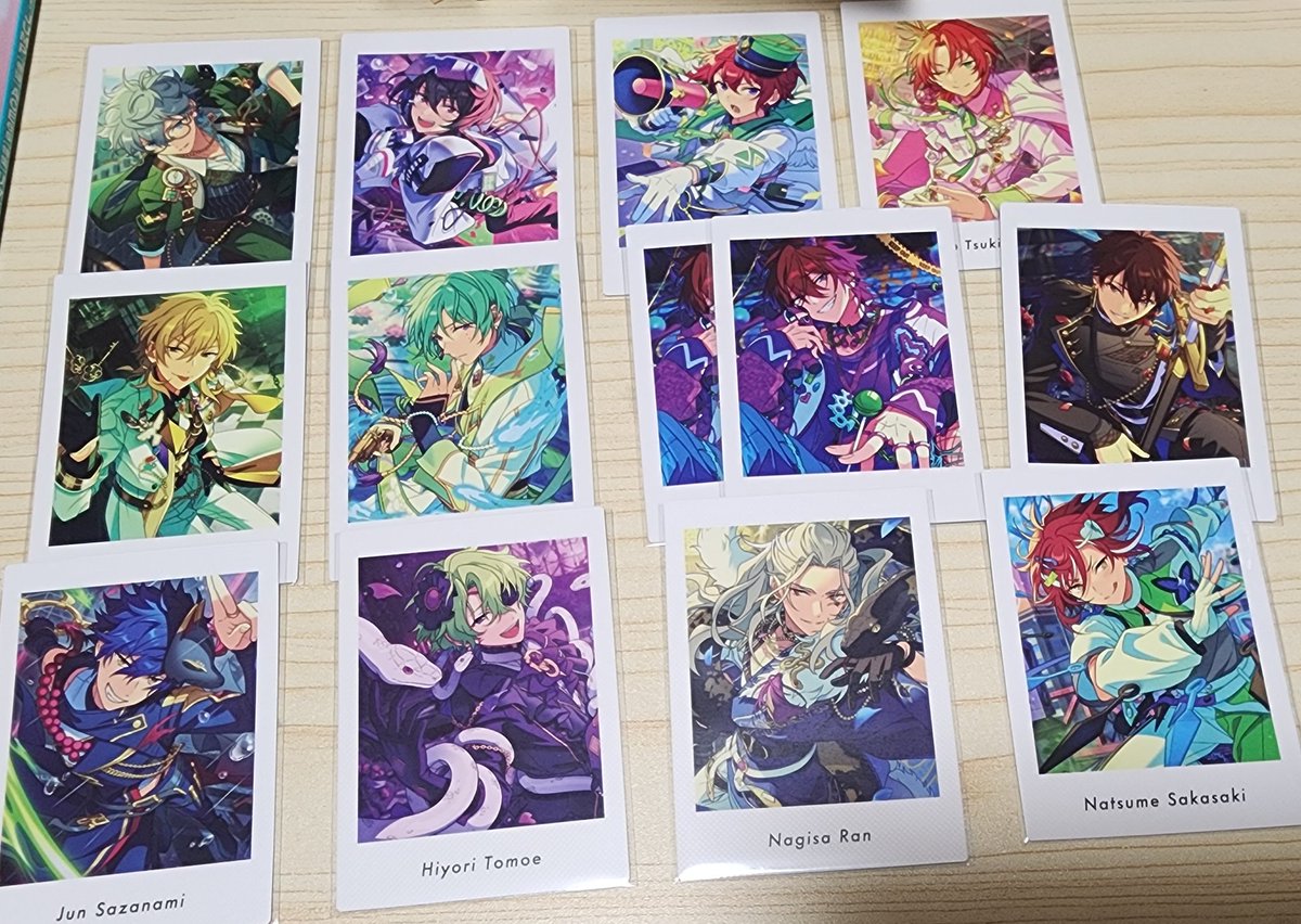 あんスタ ぱしゃっつの交換募集 出≫泉、夏目、日和、一彩、凪砂、翠