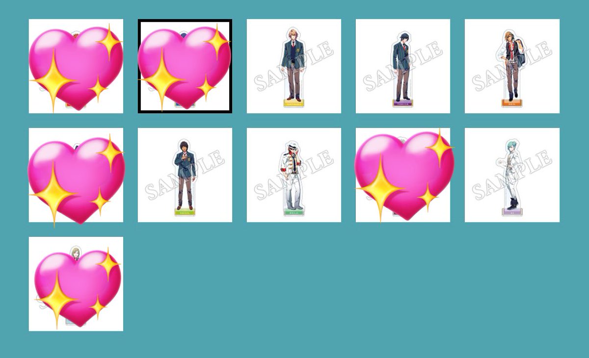 枠譲渡】うたプリ ワンダーランド ブロッコリーくじ 譲:D賞アクスタ 那