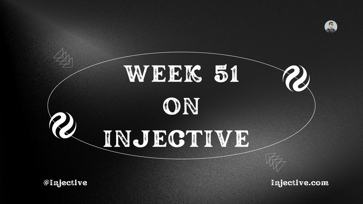 Just three days into Week 51, and the $INJ team has already shipped a lot.

For context, Injective is among the highest revenue-generating and most deflationary blockchains in the space, driven by real on-chain activity and token burn mechanisms.

⤷The December $INJ Community