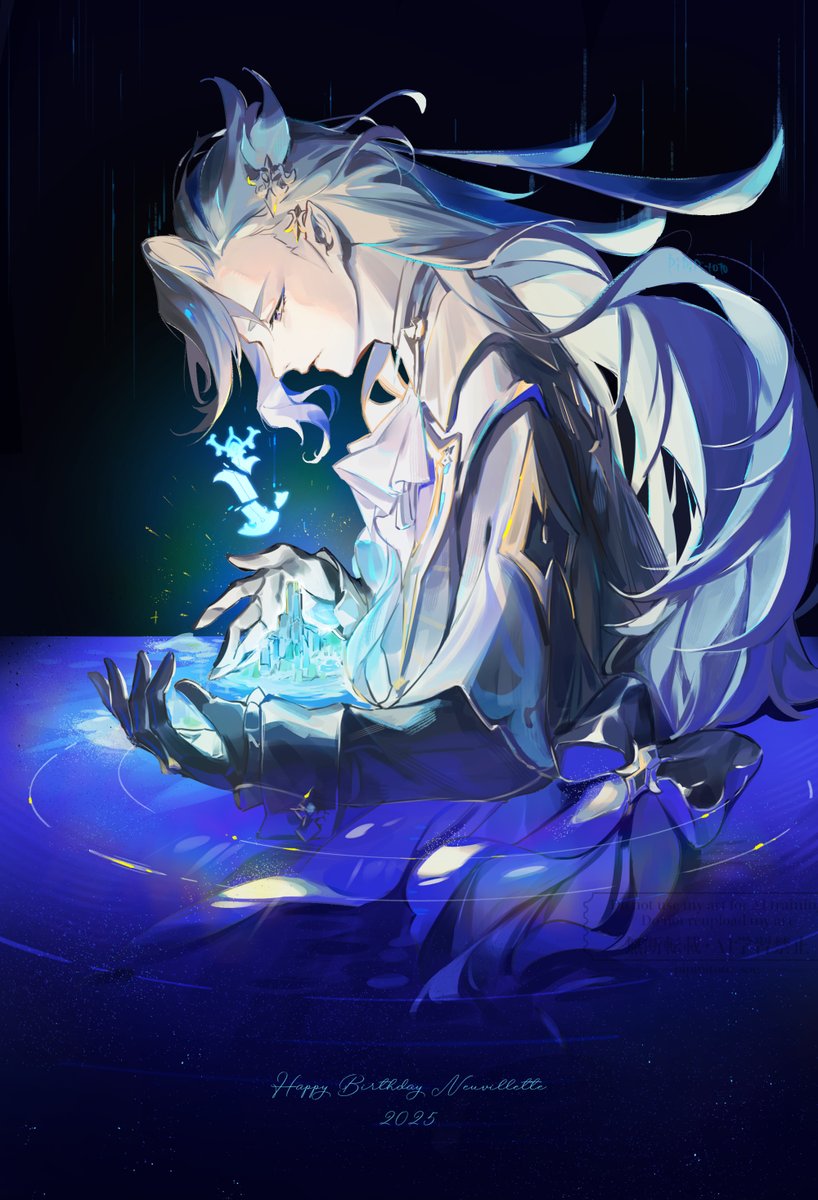 pipipitoto_sou's tweet photo. 🌧️ #ヌヴィレット生誕祭2025 https://t.co/hwBGbJ13Yx