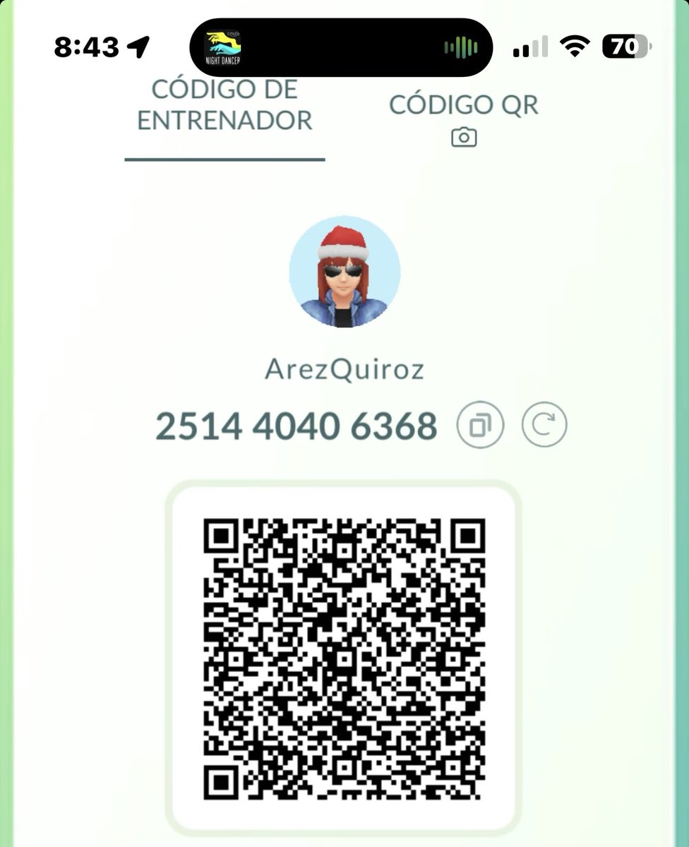 AresQuiroz27's tweet image. Quien me quiera agregar le agradecería mucho 

251440406368

#Pokemon #PokemonGOfriends #PokemonGoFriendCodes #PokemonGO