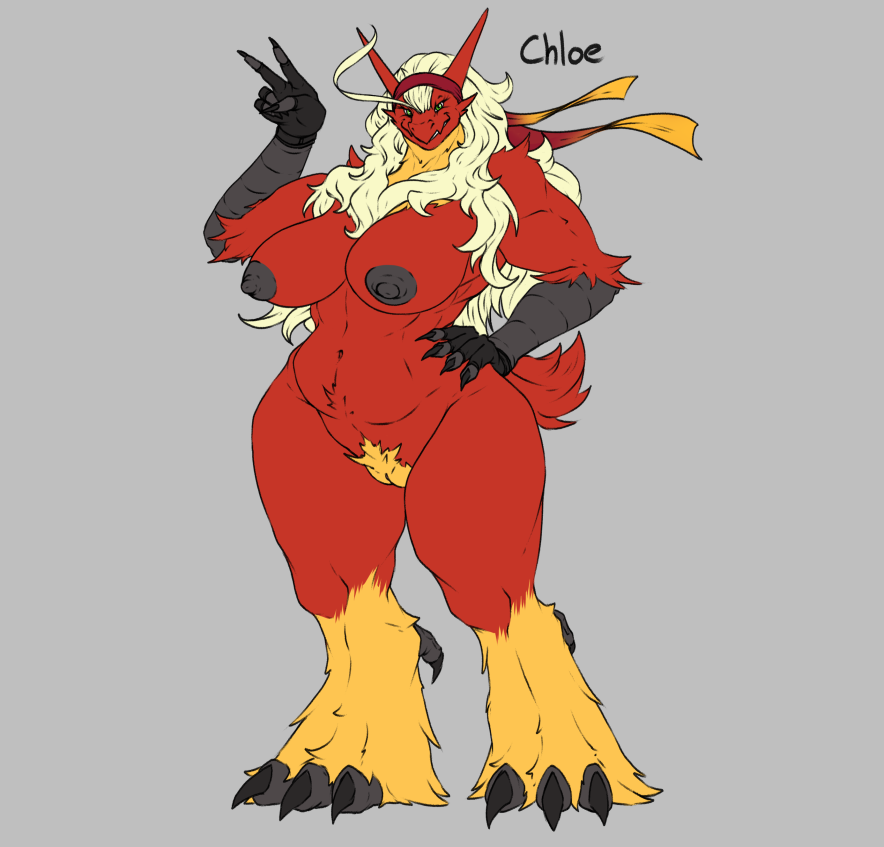 0_Tolerain's tweet photo. Chloe, the Burning Talon

The first and unofficial leader of the team, Chloe has carried as the main sweeper for many years. Though ruthless in the stadium, she's very sweet and relaxed with her friends and will go out of her way to make sure everyone is having a good time https://t.co/OvumLaITdu