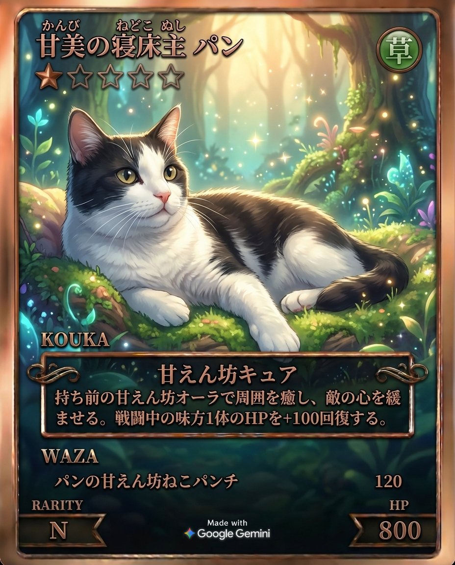 ねえさんのオヌヌメでわしも召還させたの図