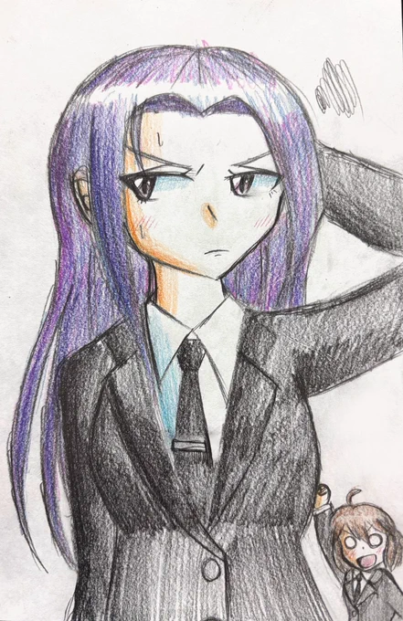 【オリジナル】 Raven #オリジナル #うちの子