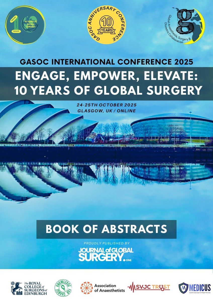 The Journal Of Global Surgery (ONE) tweet media