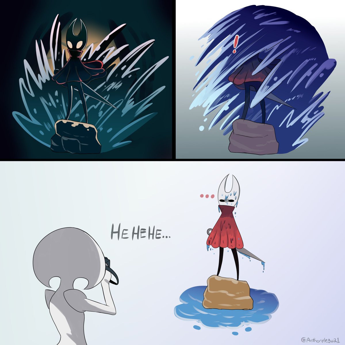 Sea of ​​Sorrows photo section
#Silksong #Hollowknight #Hollowknightsilksong #Silksongfanart #hornet #lace