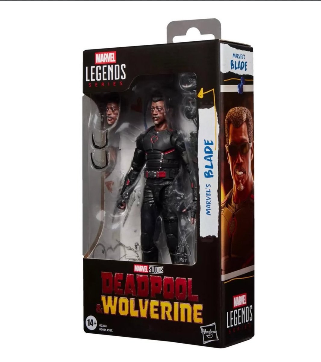 WolverSteve's tweet photo. #WolverineWednesday #BoxArt #DeadpoolAndWolverine #Hasbro #Blade #CowboyPool #CassandraNova https://t.co/FZEXvarl8W