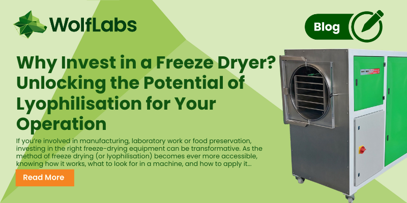 wolflabsuk's tweet photo. 🚀 Discover how #FreezeDrying is revolutionising pharmaceutical production! From extending shelf life to improving stability, learn why investing in the right freeze dryer is a game-changer. 🌡️💊
Read more 👉 https://t.co/1riomiBgTJ
#Lyophilisation #PharmaTech #FreezeDryer https://t.co/XkxhT08mZC