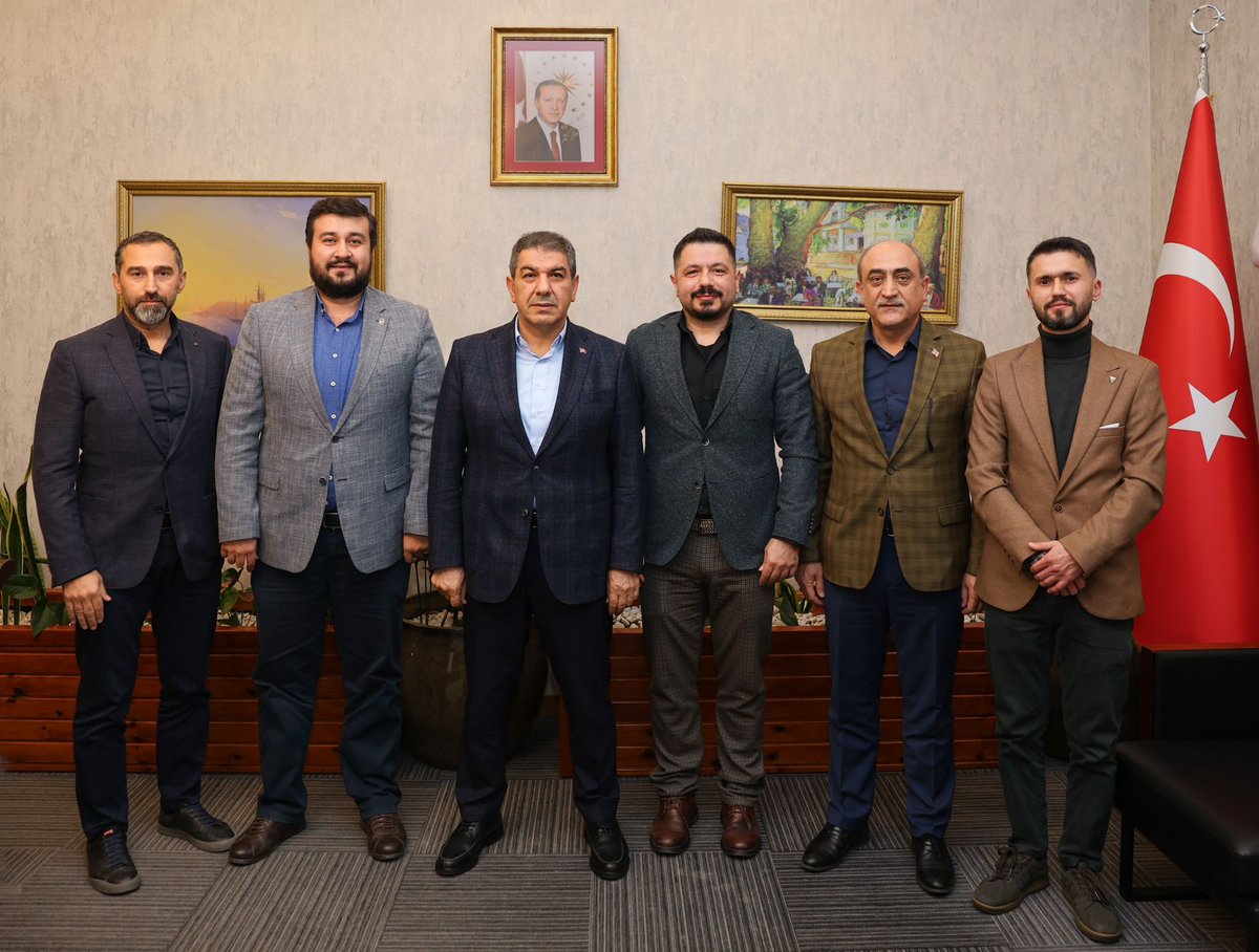 Meslektaşımız Esenler Belediye Başkanı Sn. Mehmet Tevfik Göksu’ya misafirperverliği için çok teşekkürler.