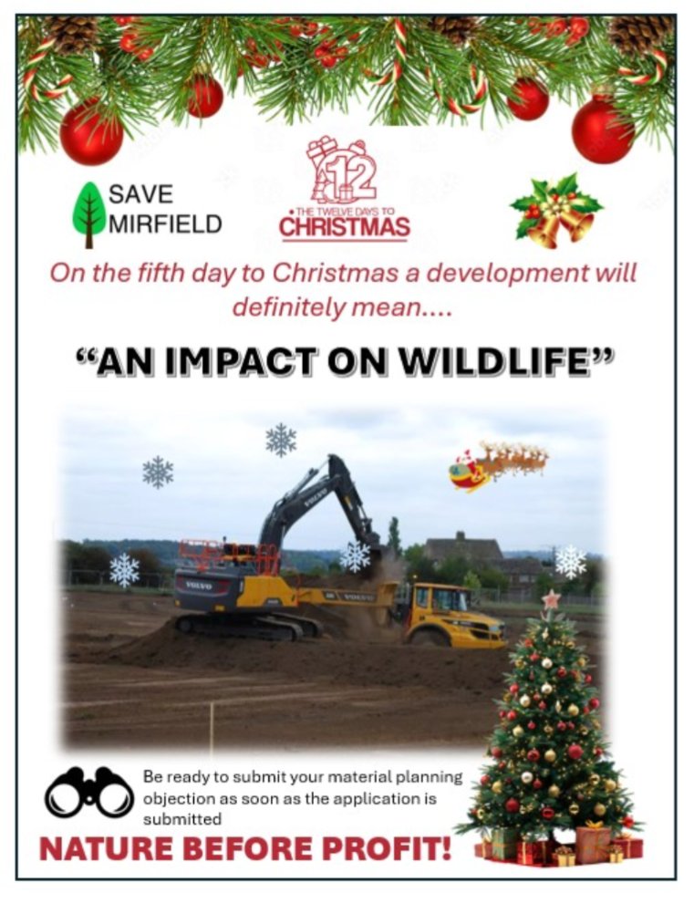 SaveMirfield's tweet photo. 🎁 On the fifth day to Christmas... 🎄
Please share far and wide and don't forget to join Save Mirfield using the link in the comments: 
https://t.co/ikbDn1EDFk

#Togetherwearestronger #Savemirfield
@ChidswellGroup @kimleadbeater @MayorOfWY @martynbolt https://t.co/SBSLxXEJXS