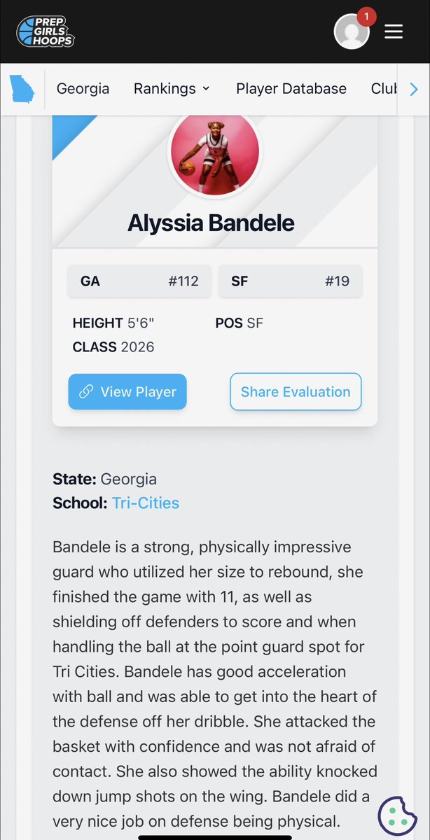 _AlyssiaB's tweet photo. Thank you @PGH_Georgia @BatsonBBall Grateful to have my game recognized, still learning and improving every day. #classof2026 #wingplayer #agtg #tchsladybulldogs https://t.co/yXIReuuA43
