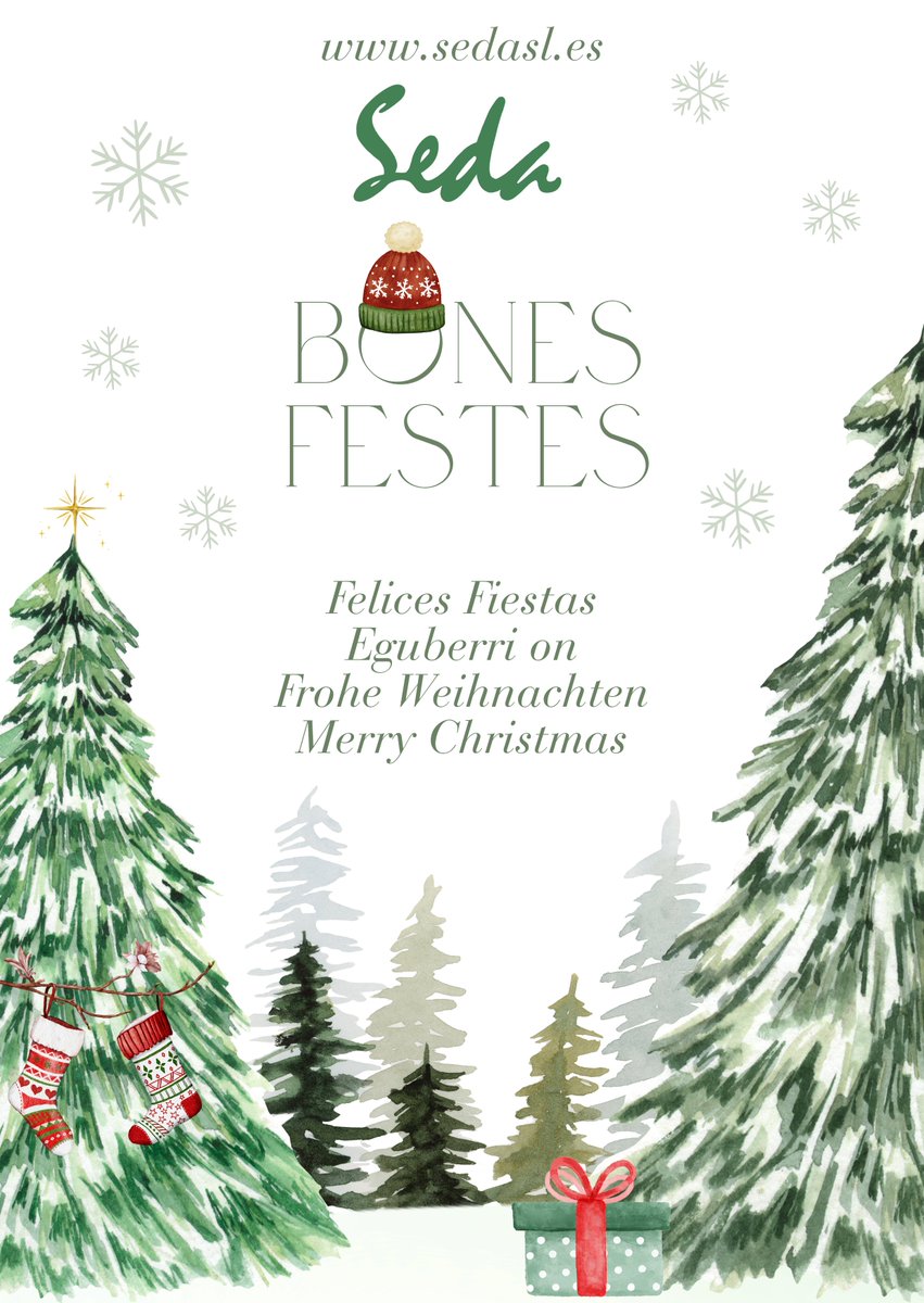 Us desitgem unes festes plenes de bona companyia, calma, somriures i moments compartits. 

Brindem per un Any Nou 2026 que ens porti nous reptes, col·laboració, confiança i molts projectes plens d'il.lusió. 

Gràcies a clients i col·laboradors per acompanyar-nos 
 Seguim🌲✨