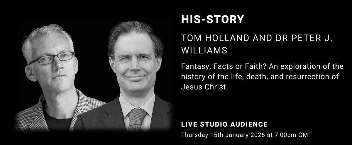 Sounds interesting

With <a href="/holland_tom/">Tom Holland</a> &amp; <a href="/JusBrierley/">Justin Brierley</a>