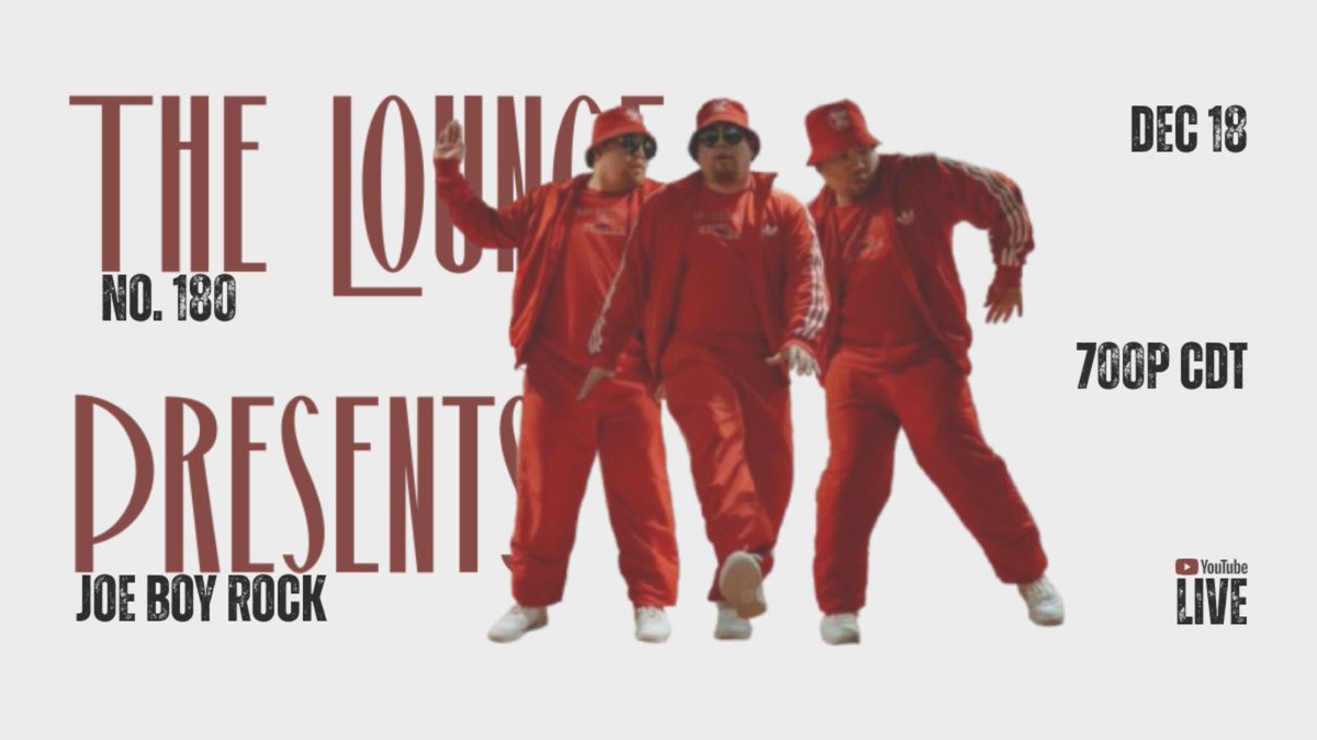 tlproasters's tweet image. No. 181 Joe Boy Rock 

Dec 18
700p

YouTube Live