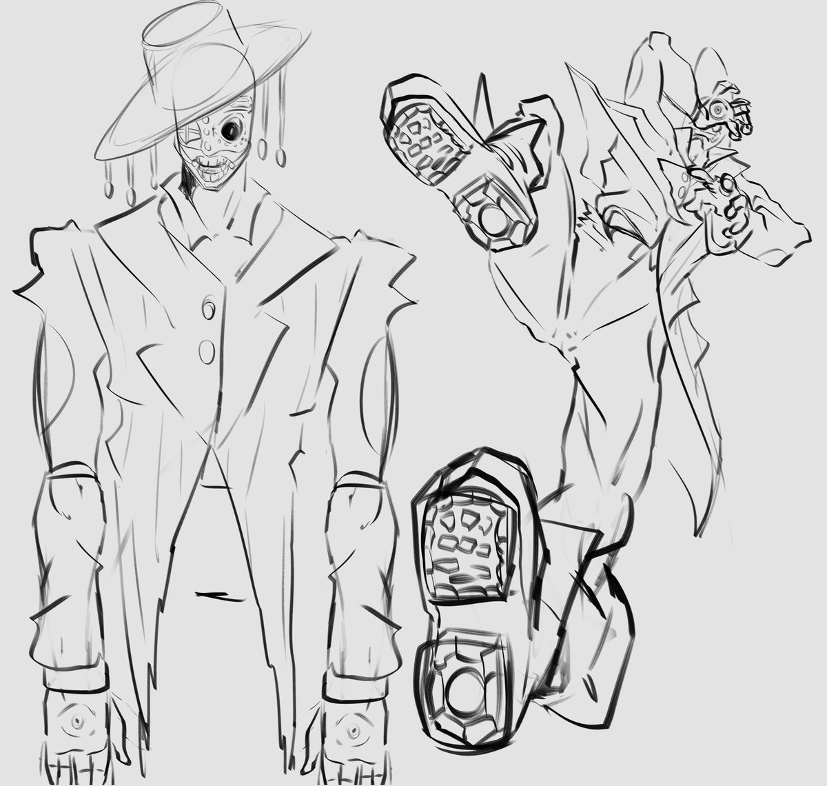 DrawingHerns's tweet photo. 🖐️ 👁️ 🤚 #characterdesign #CLIPSTUDIO https://t.co/8my3SOgYvf