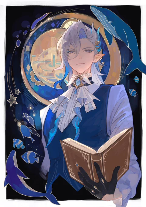 #ヌヴィレット生誕祭2025 ヌヴィレット様お誕生日おめでとうございます