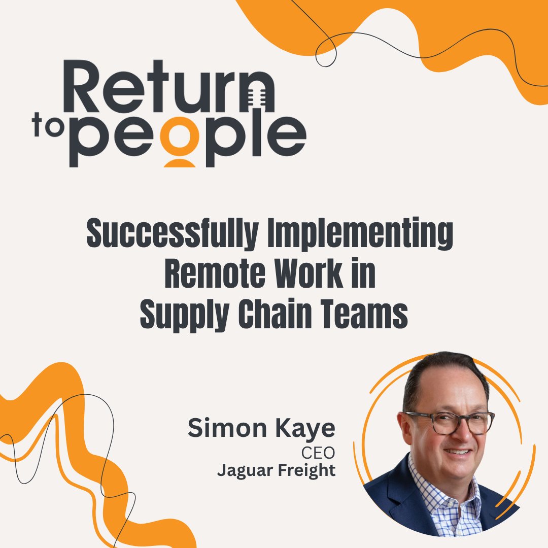 🚛 How do you scale logistics teams &amp; embrace remote work without losing culture?

Tune in to the Return to People podcast for insights on people-first leadership and team engagement in logistics with Simon Kaye!

🎧: pod.fo/e/367ed7

#RemoteWork #LogisticsLeadership