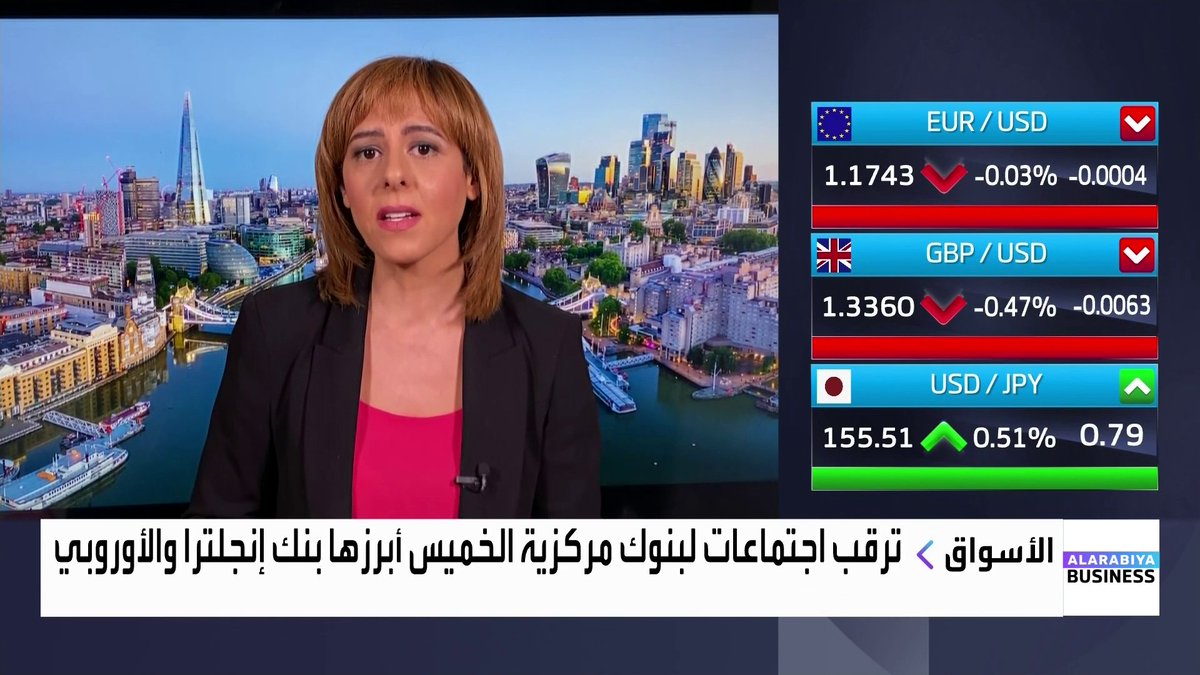 الأسواق تترقب اجتماعات البنوك المركزية في السويد وبريطانيا والنرويج وأوروبا.. فما هي التوقعات؟. الزميلة كارينا كامل والتفاصيل _Business 