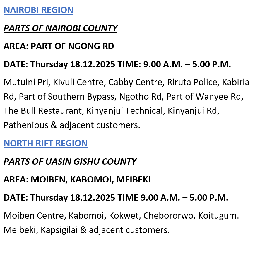 Kenya Power tweet media