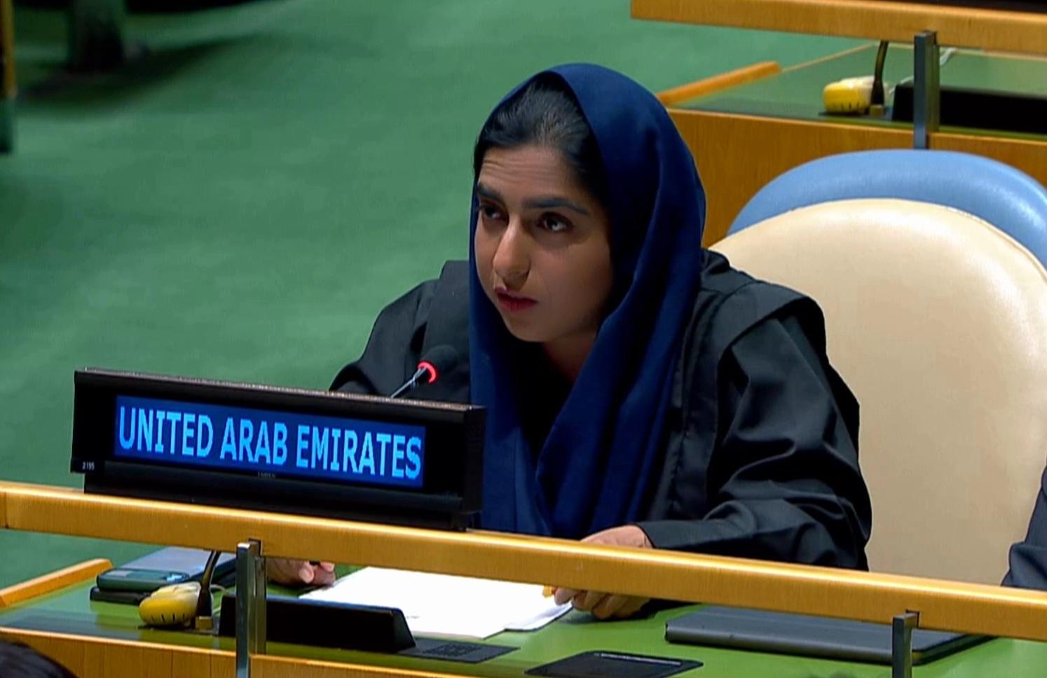 الإمارات تؤكد في اجتماع الجمعية العامة لـ الأمم المتحدة التزامها مجدداً بدعم كافة جهود تعزيز الكفاءة والاتساق المؤسسي في عمل الأمم المتحدة، بما يشمل مبادرة الأمم المتحدة الـ80 