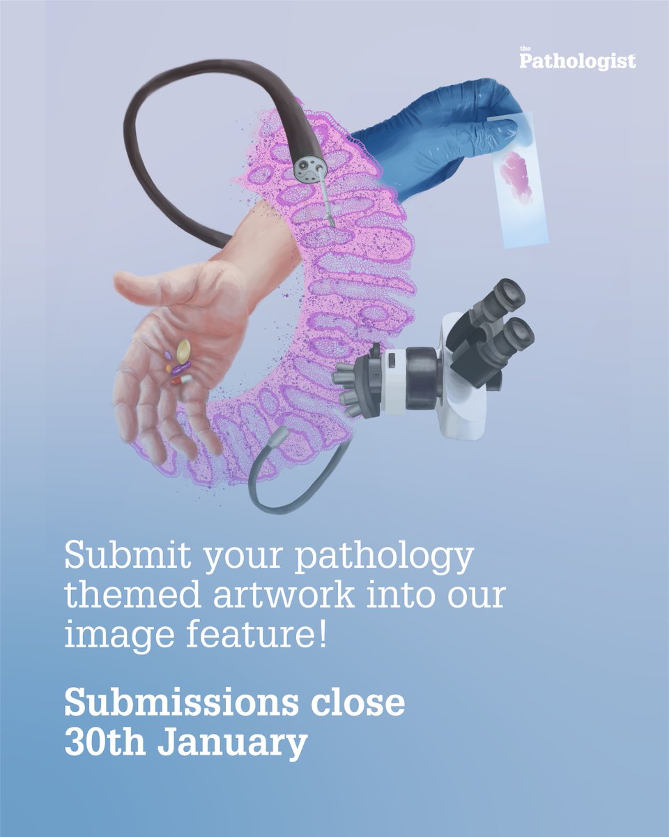 pathologistmag's tweet photo. 🎨 Pathology Captures 2026 - submissions are now open!
Our annual celebration of #PathArt is back.

🦠 Paintings, photography, crochet, cakes - if pathology inspires it, we want to see it.

📩 Email edit@thepathologist.com: name, affiliation, &amp; details about your creation.
#PathX https://t.co/OkT3H2JK9z