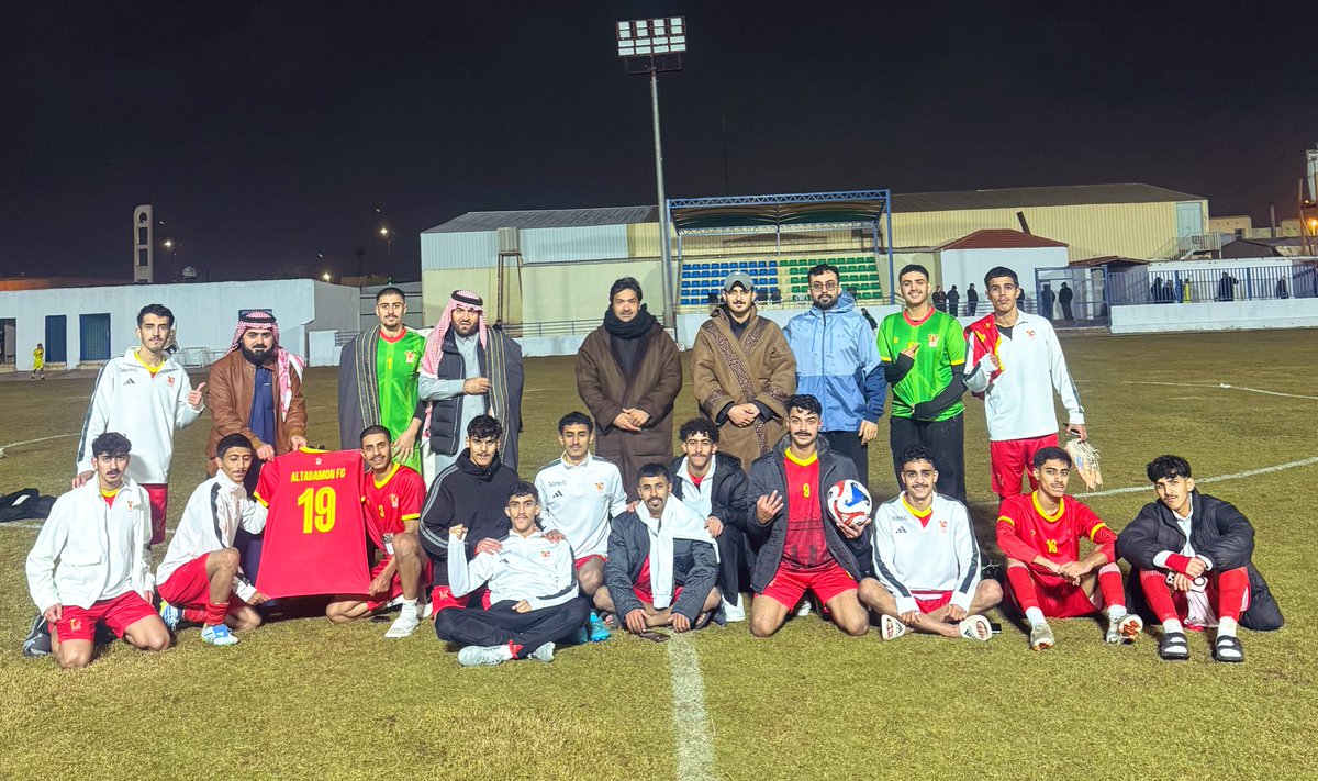 hambf04's tweet image. #التضامن_U21
#التضامن_القلعة #رفحاء
شباب التضامن يبدعون ويقسون على البطل القلعة برباعية مستحقة 🔥
عزف كروي جميل أشعل الأجواء الباردة إبداعا وأهدافًا
ليؤكد الوصيف حضوره ويتأهل عن جدارة إلى تصفيات المملكة 🇸🇦
فخر رفحاء… والقادم أجمل بإذن الله 
مبروووك💪⚽️
#التأهل_لتصفيات_المملكة