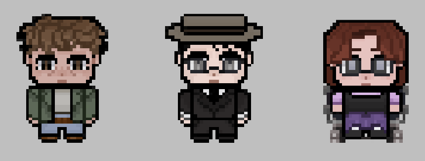 Funger termina minissss P6,      
might put these up on my redbubble as well     
#FearandHunger #fearandhungertermina 
#Marcoh #Tanaka #Olivia