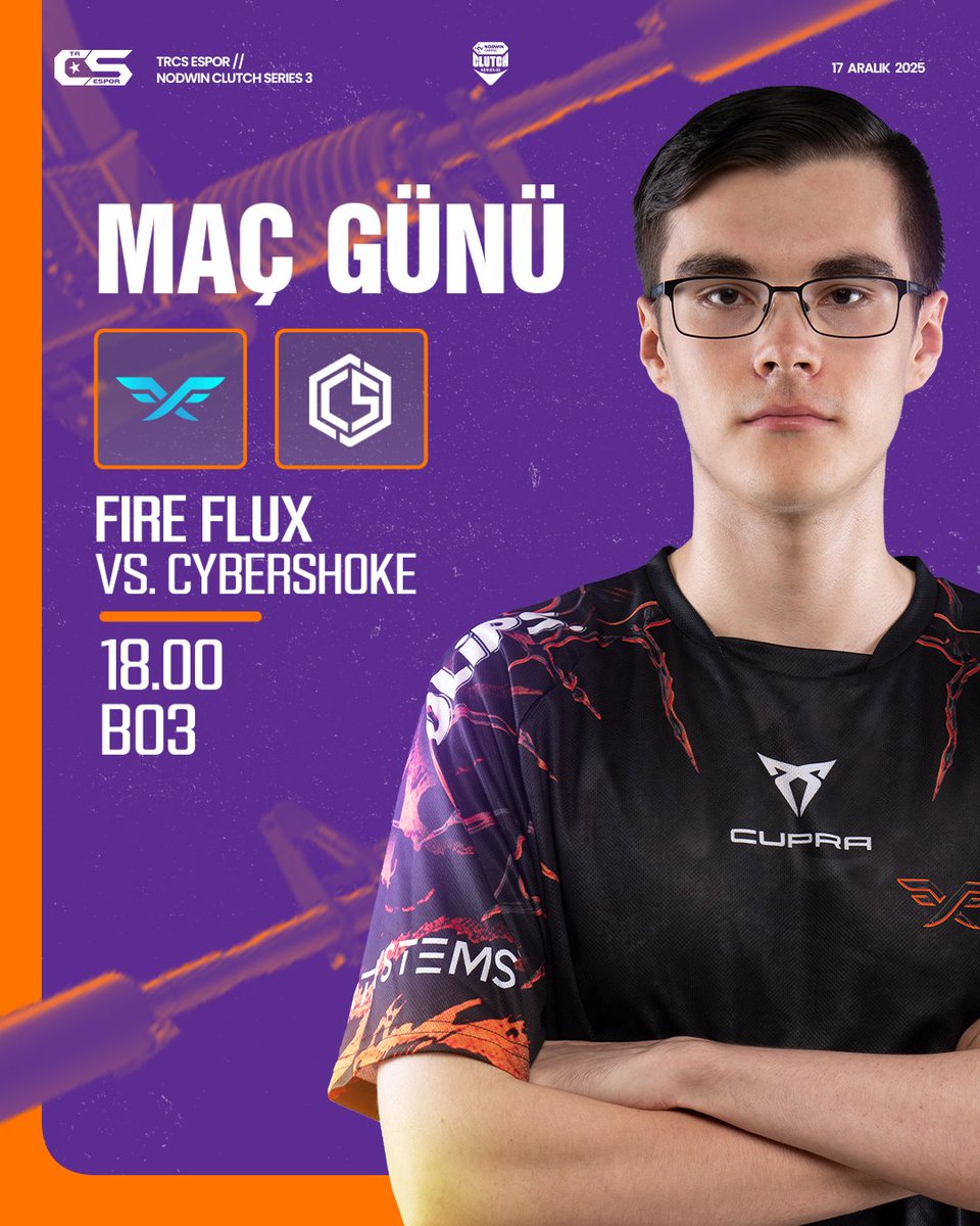 trcsespor's tweet image. 🔥 Fire Flux, NODWIN Clutch Series 3'te Çeyrek Finalde CYBERSHOKE ile karşılaşıyor!

🗺️ BO3
🕚 19:00 (Güncellendi)
📺 twitch.tv/arhavalcom