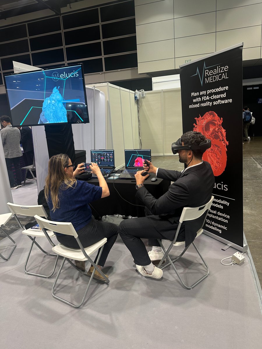 RealizeMedical's tweet photo. Thank you, World Congress of Pediatric Cardiology and Cardiac Care for an inspiring meeting. #RealizeMedical connected with innovative #Elucis users to advance care through immersive 3D visualization.

Explore our VR-based 3D modeling technology here: https://t.co/4MHRzlpZvD https://t.co/ZBJqMVjoIt