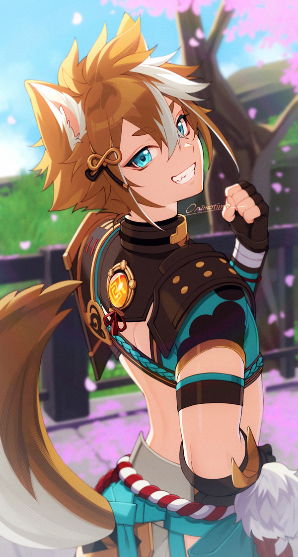 ONImotimo's tweet image. 【原神】ゴロー　97枚目