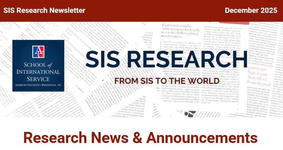 SIS Office of Research tweet media