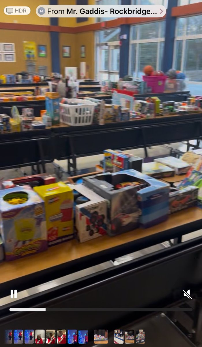 tpatchison's tweet photo. What an incredible achievement Rockbridge ES has achieved by collecting over 800 toys for Each and Every Child in the building. This speaks volumes about the Culture of Care at Rockbridge! Thanks Mr. Gaddis for spearheading another successful toy giveaway 🎄@DeKalbSchools https://t.co/x6AbcTy2nJ