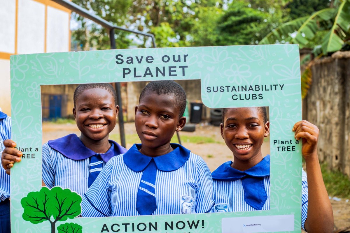 nerdzfactoryorg's tweet photo. Growing Climate Champions, One Step at a Time

NerdzFactory Foundation, in partnership with Access Corporation @theaccesscorp, has officially launched Sustainability Club 3.0 across selected secondary schools in Lagos State. https://t.co/I5CycecvVx