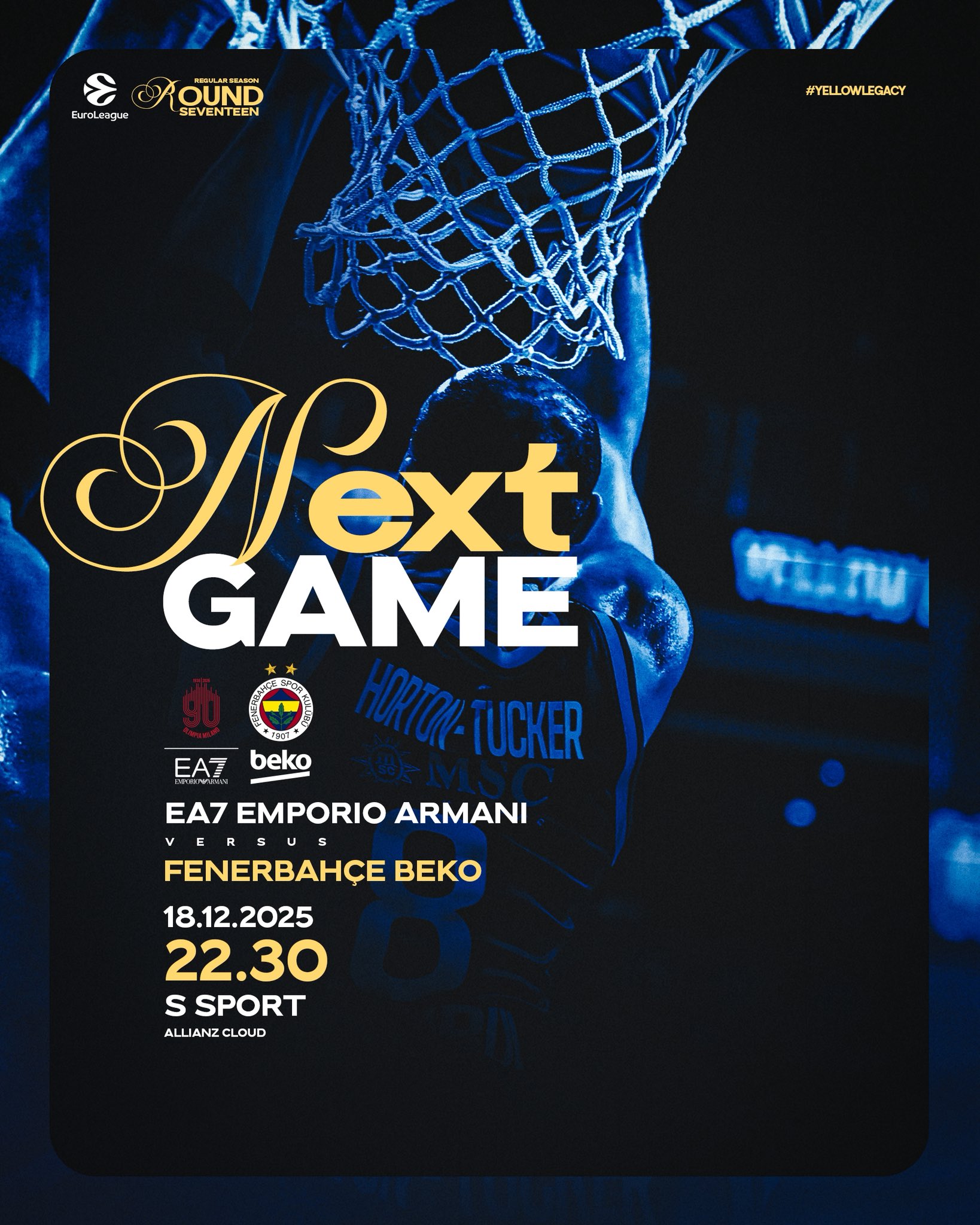 fenerbahçe beko maç afişi