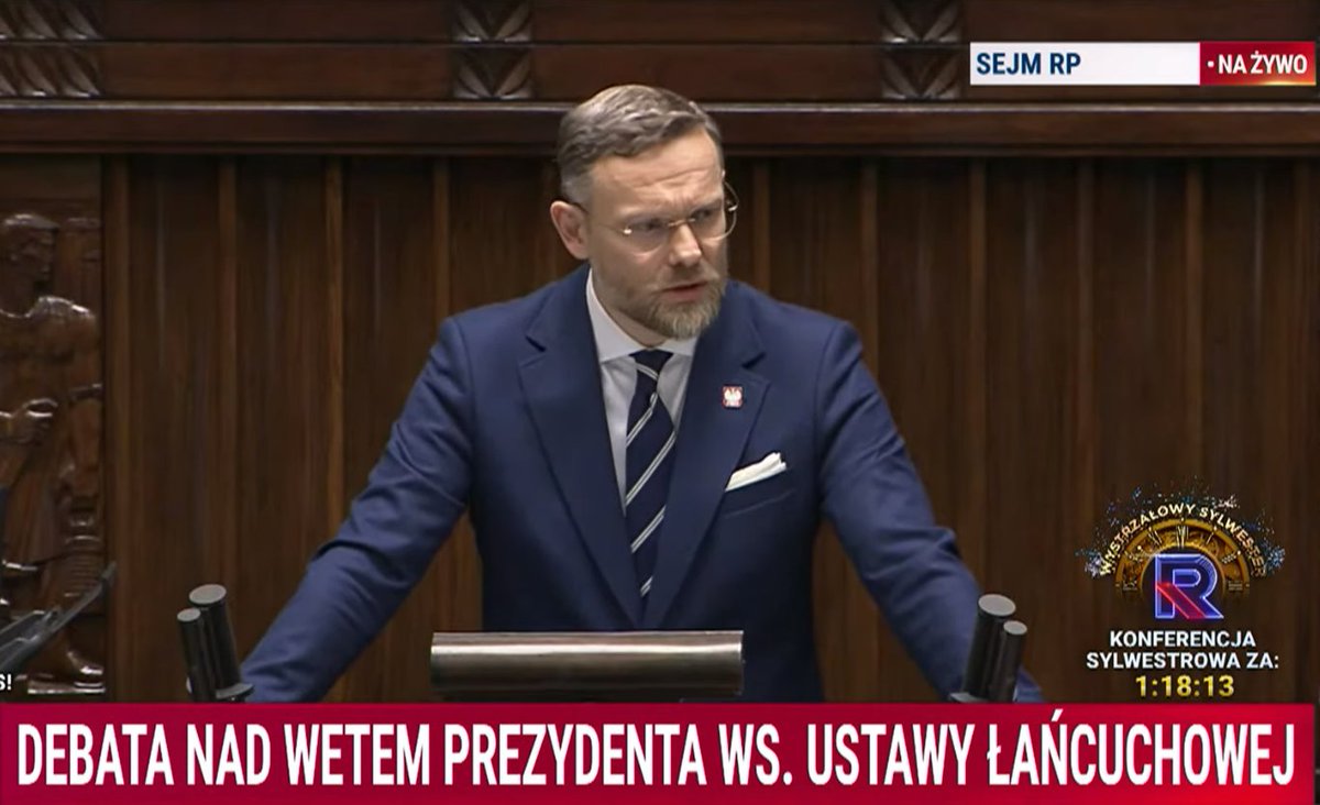 Do Sejmu przyszedł Destruktor Koalicji Tuska, szef Kancelarii Prezydenta Karola Nawrockiego, Zbigniew Bogucki.

Aż im współczuję.