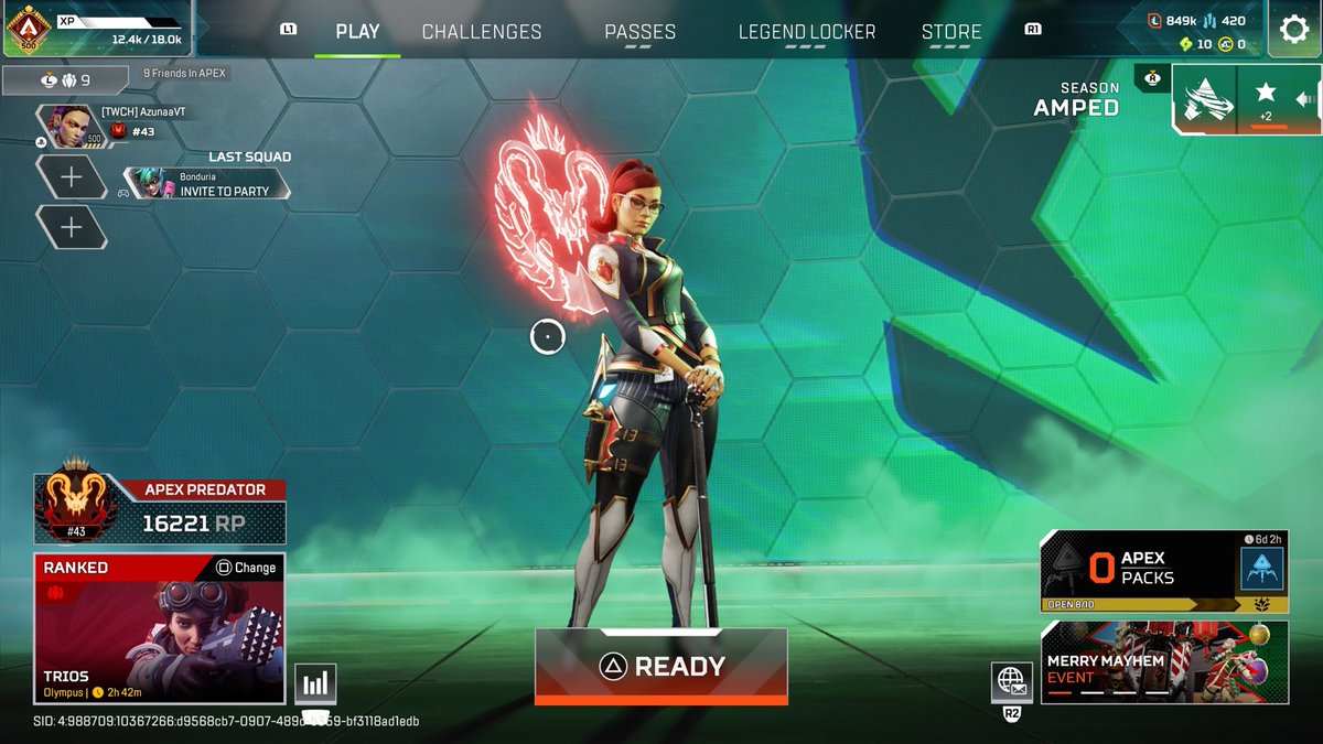 AzunaVT's tweet image. First female to pred!