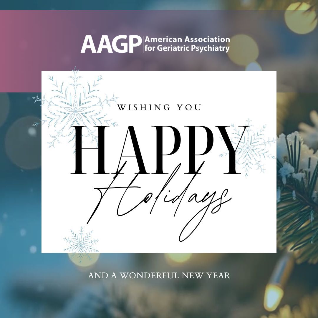 American Association for Geriatric Psychiatry tweet media
