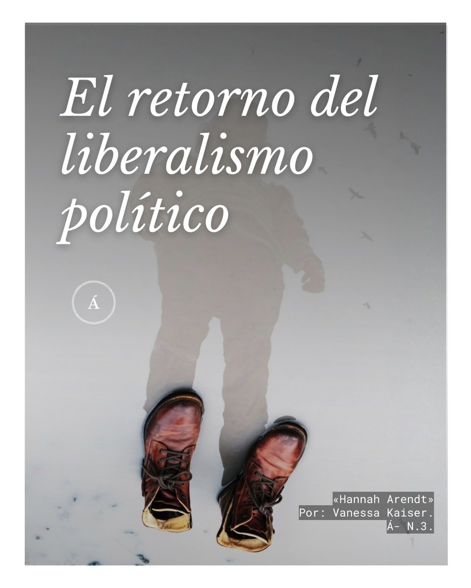 Lee el ensayo «El retorno del liberalismo político» por Vanessa Kaiser en ÁTOMO - N.⁣⁣3. Disponible en revistaatomo.com/es/2019/11/han…

Fotografías 📷 : Jaime Acevedo
