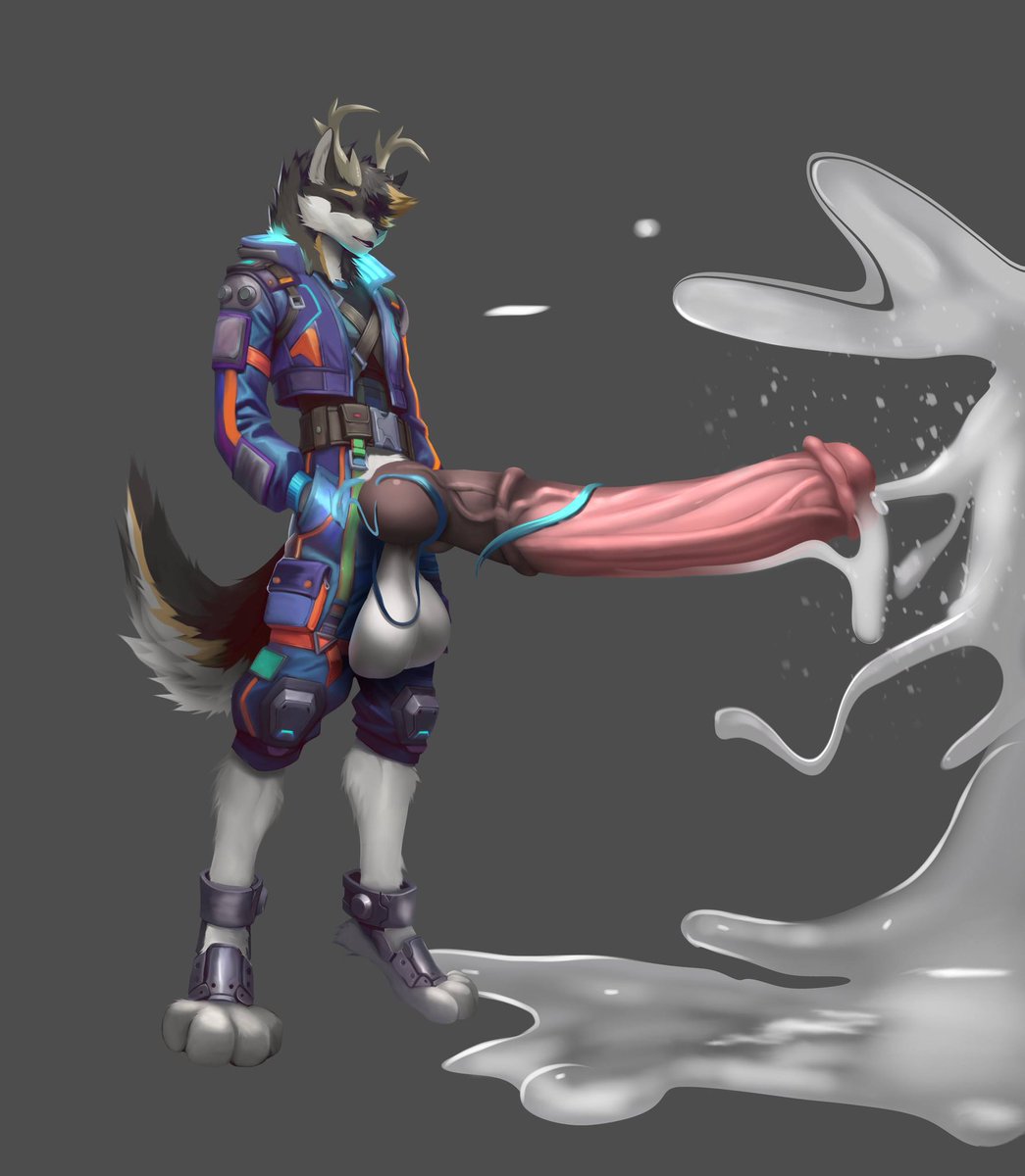 Thing I did for <a href="/kyzermutt/">kyzer.xyz</a> first time i draw a full on outfit in a whileee! Thanks dude!