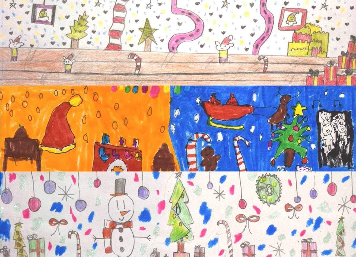 pgpschoollondon's tweet photo. Here are some of our entries for the ISA Christmas Banner competition. We thought that there were several great examples of work. Well done everyone!
@isaschools   #artcompetition #art #drawing #painting #creativity #Christmas #holidays #festiveseason #fulham #london #SW6 #create https://t.co/nIln1ryM8v